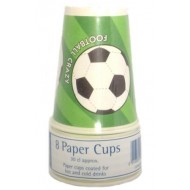 Football Soccer Fun Party Cups